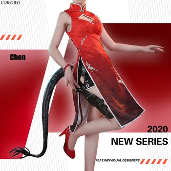 Anime! Arknights Chen New Year Skin Cheongsam Sexy Gorgeous Dress Lovely Uniform Cosplay Costume Halloween Women Free Shipping
Anime! Arknights Chen New Year Skin Cheongsam Sexy Gorgeous Dress Lovely Uniform Cosplay Costume Halloween Women Free Shipping