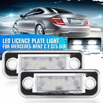 Car 3 LED 7000K License Plate Lights Number Lamps For Benz C E Class CLS SLK W203 W211 S211 2001 - 2006 Car Accessories
Car 3 LED 7000K License Plate Lights Number Lamps For Benz C E Class CLS SLK W203 W211 S211 2001 - 2006 Car Accessories