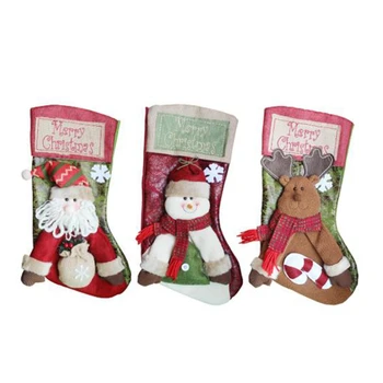 3Pcs Santa Snowman Reindeer Xmas Fireplace Hanging Stockings Decoration Stockings Christmas Decoration 46X27cm
3Pcs Santa Snowman Reindeer Xmas Fireplace Hanging Stockings Decoration Stockings Christmas Decoration 46X27cm