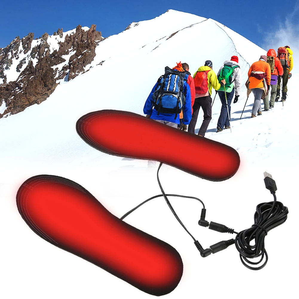 Usb Heated Insole Winter Outdoor Sports Warm Insole Comfortable Soft Heated Sole Universal Insole Can Be Cut
Usb Heated Insole Winter Outdoor Sports Warm Insole Comfortable Soft Heated Sole Universal Insole Can Be Cut
