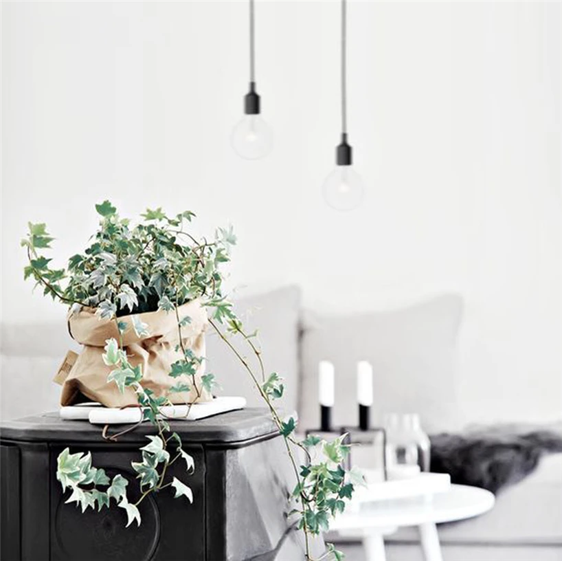Washable kraft paper bag plant flower pot multifunctional portable simple home garden storage bag save space reuse