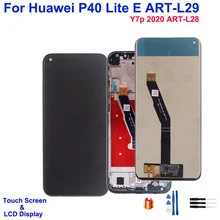 Ensemble écran tactile LCD de remplacement, pièce de rechange, pour Huawei P40 Lite E ART-L29 / Y7p 2020, Original=