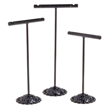 Portable Earring Jewelry Display Rack Metal Stud Necklace Organizer Ornament T Bar Hanger Showcase Holder Stand
Portable Earring Jewelry Display Rack Metal Stud Necklace Organizer Ornament T Bar Hanger Showcase Holder Stand