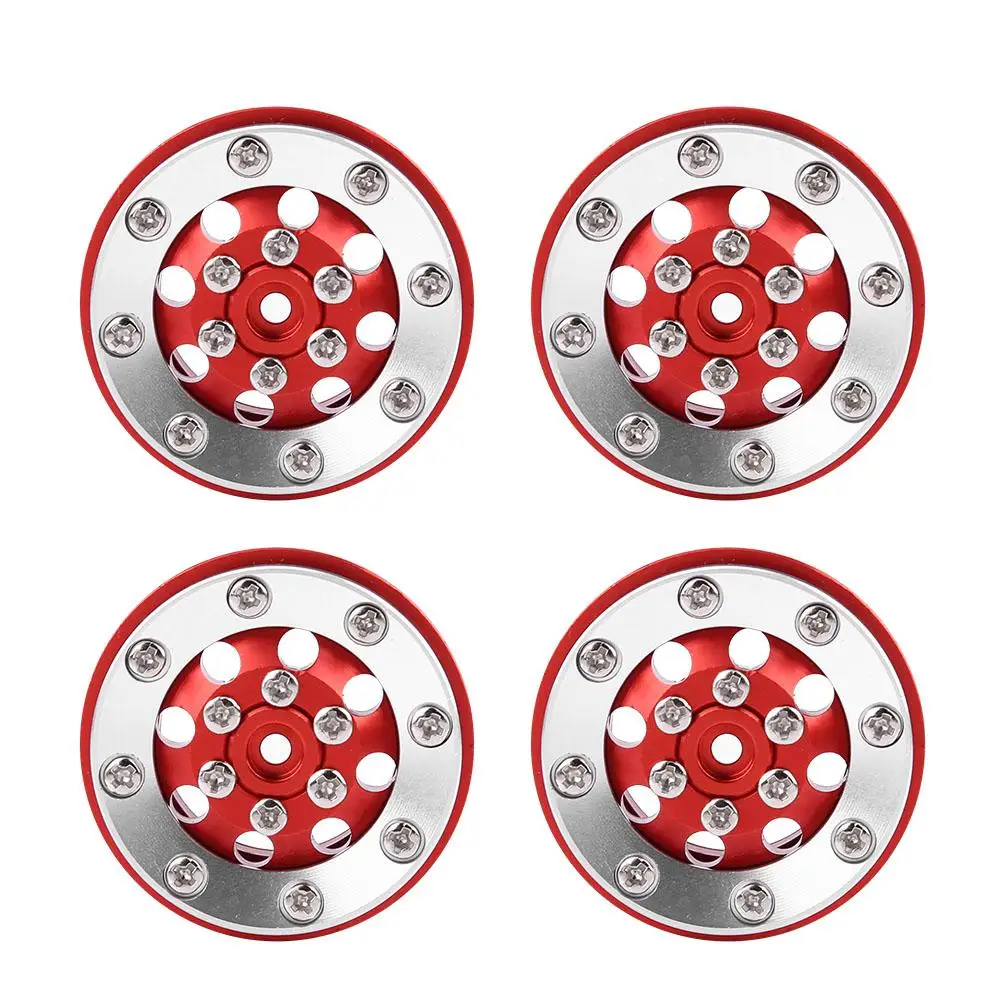 Hot 4pcs WPL1635 RC Car Aluminium Alloy Beadlock Wheel Rim Hubs for WPL 1/16 Remote Control Military Truck RC Model Part
Hot 4pcs WPL1635 RC Car Aluminium Alloy Beadlock Wheel Rim Hubs for WPL 1/16 Remote Control Military Truck RC Model Part
