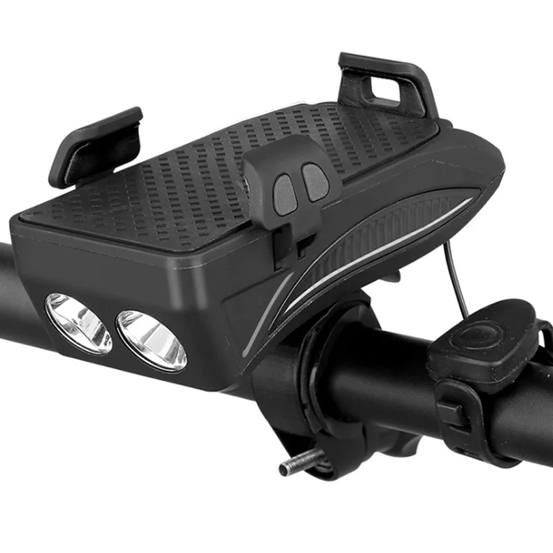 Bike Light Usb Rechargeable Flashlight Phone Holder Bicycle Highlight 4000Mah Power Bank Cycling Horn Led Light
Bike Light Usb Rechargeable Flashlight Phone Holder Bicycle Highlight 4000Mah Power Bank Cycling Horn Led Light