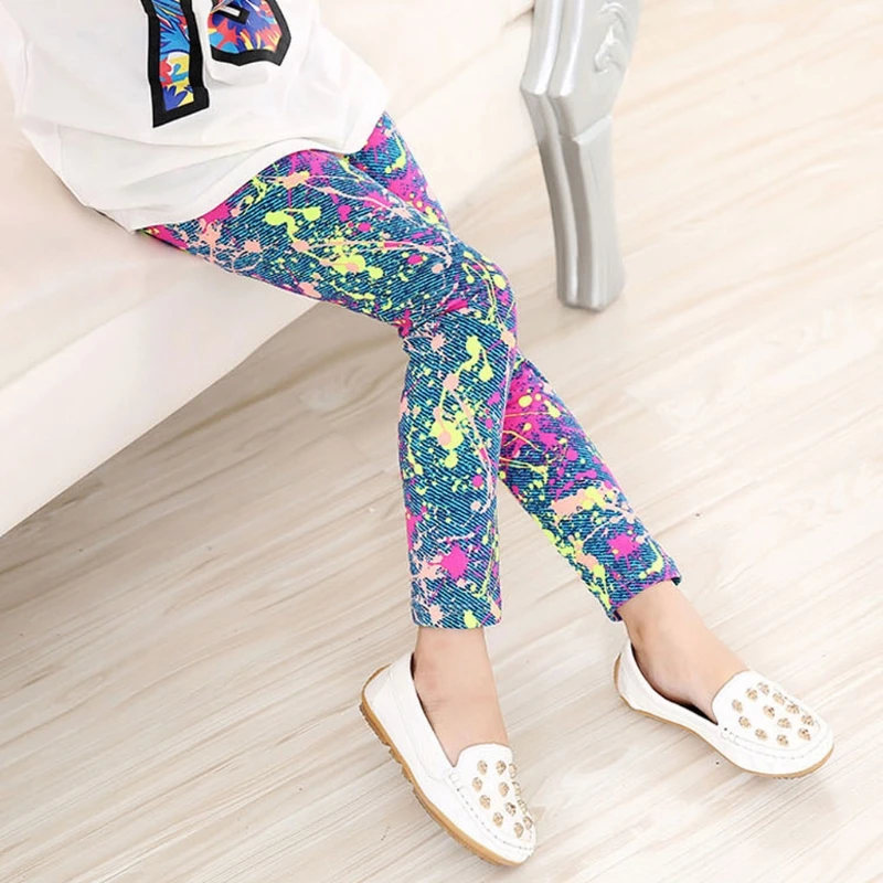 Baby Kids Childrens Printing Flower Pants Girls legging 2-14Y Simple leggings DXAD
Baby Kids Childrens Printing Flower Pants Girls legging 2-14Y Simple leggings DXAD