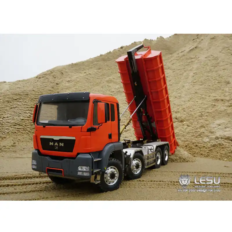 man tgs 8x8 dump truck