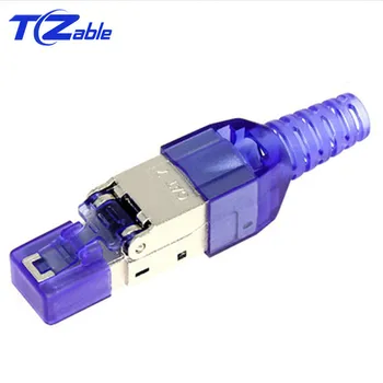 CAT7 Connector Ethernet RJ45 High Quality Shielded Crystal Head Reusable Crystal Head Ethernet Cable Adapter 10 Gigabit Ethernet
CAT7 Connector Ethernet RJ45 High Quality Shielded Crystal Head Reusable Crystal Head Ethernet Cable Adapter 10 Gigabit Ethernet