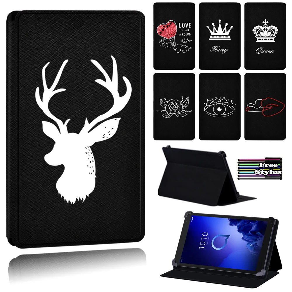 Dust-proof PU Leather White Image Print Tablet Case for Alcatel 1T 7"/Alcatel 1T 10"/Alcatel 3T 8"/Alcatel 3T 10"/Alcatel A3 10"
Dust-proof PU Leather White Image Print Tablet Case for Alcatel 1T 7"/Alcatel 1T 10"/Alcatel 3T 8"/Alcatel 3T 10"/Alcatel A3 10"