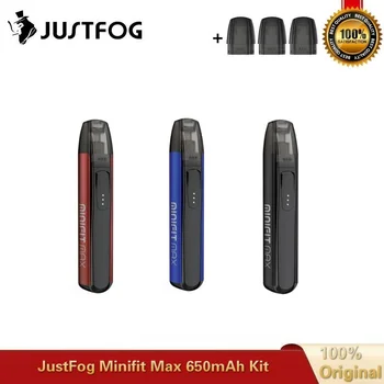 Original Justfog Minifit Max Pod Kit 650mAh Battery with Pod 1.5ml Pod Tank Electronic Cigarette Vape Pen VS Minifit Zero Kit
Original Justfog Minifit Max Pod Kit 650mAh Battery with Pod 1.5ml Pod Tank Electronic Cigarette Vape Pen VS Minifit Zero Kit