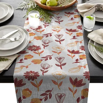 Linen Cotton Table Runners For Wedding Party Home Decoration Autumn Fall Flower Chic Modern Table Runner New Year Decor
Linen Cotton Table Runners For Wedding Party Home Decoration Autumn Fall Flower Chic Modern Table Runner New Year Decor