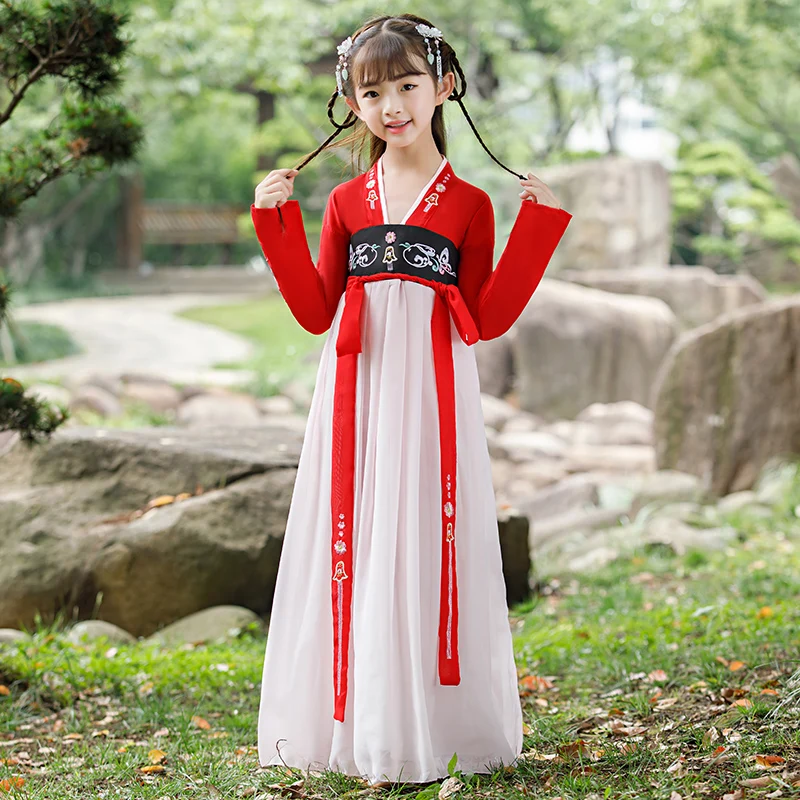 H2508 детский китайский костюм ханьфу Тан династия Хань сказочное платье для девочек древнее Летнее Детское традиционное китайское платье принцессы
H2508 детский китайский костюм ханьфу Тан династия Хань сказочное платье для девочек древнее Летнее Детское традиционное китайское платье принцессы