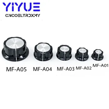 2Pcs Potentiometer Knob Cap 6mm Hole MF-A01 MF-A02 MF-A03 MF-A04 MF-A05 Rotary Switch Knobs Caps WHT118 WX050
2Pcs Potentiometer Knob Cap 6mm Hole MF-A01 MF-A02 MF-A03 MF-A04 MF-A05 Rotary Switch Knobs Caps WHT118 WX050