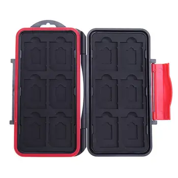 All in One Storage Memory Card Case Waterproof Shockproof 12SD+12TF Cards Box for SD/ SDHC/ SDXC/ Micro SD/TF
All in One Storage Memory Card Case Waterproof Shockproof 12SD+12TF Cards Box for SD/ SDHC/ SDXC/ Micro SD/TF