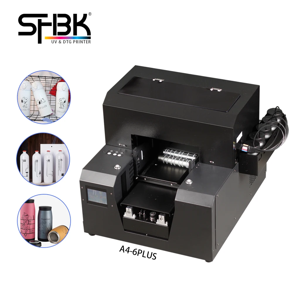 Full Automatic A4 UV printer with cylinder Rotating device. she can print Wine bottle cylindrical object and Flat object printer
Full Automatic A4 UV printer with cylinder Rotating device. she can print Wine bottle cylindrical object and Flat object printer