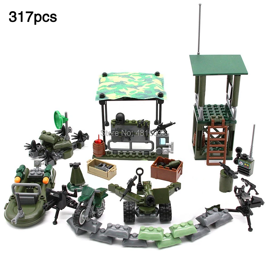 legoeinglys Military Jungle Commando Army Soldiers Figures Sentinels Weapons Guns WW2 Building Block Toys For Children Gift
legoeinglys Military Jungle Commando Army Soldiers Figures Sentinels Weapons Guns WW2 Building Block Toys For Children Gift