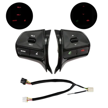 Steering Wheel Button For KIA RIO 2011-2014 Years Audio Music Bluetooth Phone Volume Control Switches High Quality ABS Plastic
Steering Wheel Button For KIA RIO 2011-2014 Years Audio Music Bluetooth Phone Volume Control Switches High Quality ABS Plastic
