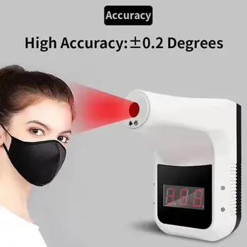 Non-contact Infrared Temperature Measurement Forehead With Fever Alarm Wall-mounted Automatic Temperature Digital Display
Non-contact Infrared Temperature Measurement Forehead With Fever Alarm Wall-mounted Automatic Temperature Digital Display