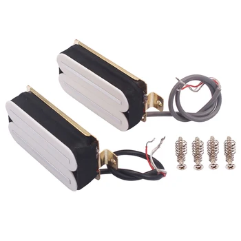 Dual Hot Rail Bridge Neck Set Humbucker Pickup for SG LP Eiphone Guitar Instrument Accs
Dual Hot Rail Bridge Neck Set Humbucker Pickup for SG LP Eiphone Guitar Instrument Accs