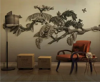 CJSIR Custom Wallpaper 3d Mural European Creative 3D Stereo Embossed Tropical Plants Flowers and Birds Background Wall Decors
CJSIR Custom Wallpaper 3d Mural European Creative 3D Stereo Embossed Tropical Plants Flowers and Birds Background Wall Decors