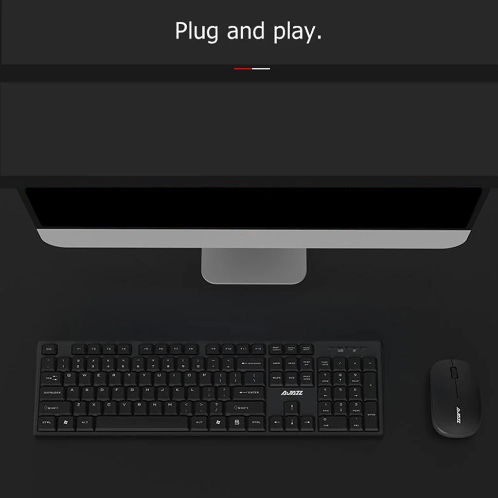 Wireless Keyboard and Mouse Noiseless Keyboard For PC Tablet Phone Wireless Keyboard and Mouse Noiseless Keyboard For PC Tablet Phone
