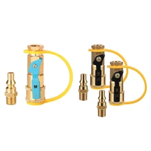 1/4 Inch RV Propane Connect Adapter For Propane Hose,Quick Connect/Disconnect Kit-Shutoff Valve&Full Flow Plug
1/4 Inch RV Propane Connect Adapter For Propane Hose,Quick Connect/Disconnect Kit-Shutoff Valve&Full Flow Plug