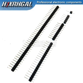 2.54mm Single Row Male 2~40P Breakaway PCB Board Pin Header Connector Strip Pinheader 2/3/4/5/6/8/10/12/15/20/40Pin For Arduino
2.54mm Single Row Male 2~40P Breakaway PCB Board Pin Header Connector Strip Pinheader 2/3/4/5/6/8/10/12/15/20/40Pin For Arduino