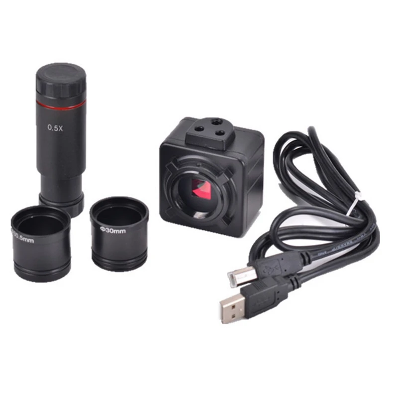 HOT-5MP USB Miniscope Camera Digital Electronic Eyepiece Free Driver High Resolution Miniscope 0.5X Electronic Eyepiece