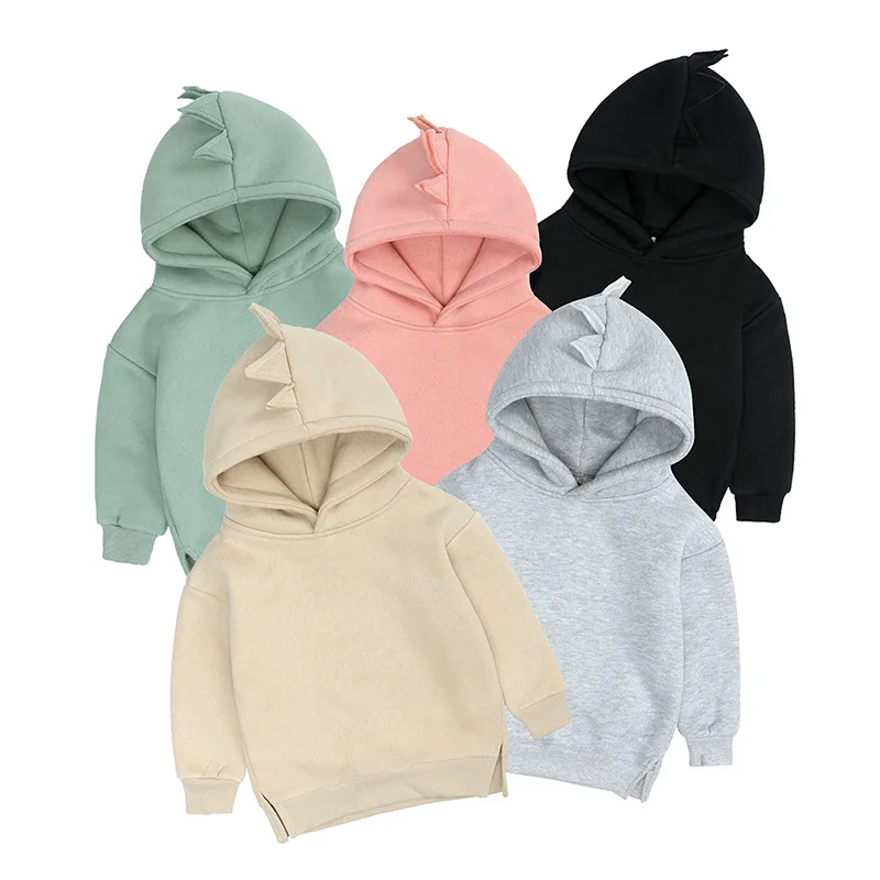 Hoodies Spring Winter Kids Tales Baby Dino Toddler Boys Girls Plush Hooded Top Fashion Children Cotton Warm Pull Over
Hoodies Spring Winter Kids Tales Baby Dino Toddler Boys Girls Plush Hooded Top Fashion Children Cotton Warm Pull Over