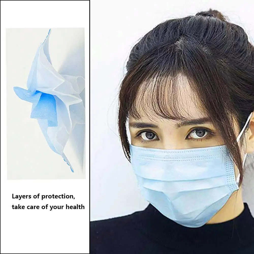 The Blue Dust Mask Disposable Pleated Face Mask Germ Dust proof Non-Woven Lightweight Breathable Mask for Hair Salon Use
The Blue Dust Mask Disposable Pleated Face Mask Germ Dust proof Non-Woven Lightweight Breathable Mask for Hair Salon Use