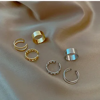 Europe And The United States Hip-Hop Cold Wind Street Snap Open Finger Ring Chain Buckle Joint Ring Tail Ring Women Jewelry
Europe And The United States Hip-Hop Cold Wind Street Snap Open Finger Ring Chain Buckle Joint Ring Tail Ring Women Jewelry