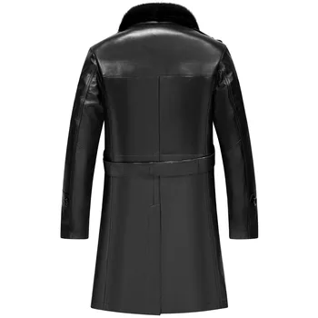 Genuine Leather Jacket Men Natural Wolf Fur Liner Coat Winter Jacket Men Mink Fur Collar Sheepskin Coat LSY088317 MY1413
Genuine Leather Jacket Men Natural Wolf Fur Liner Coat Winter Jacket Men Mink Fur Collar Sheepskin Coat LSY088317 MY1413