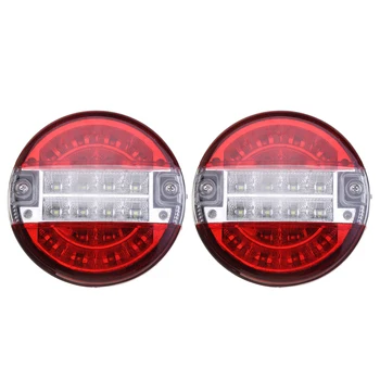 2 Pcs 20 LED Truck Tail Light Stop Brake Reverse Lamp for 24V Vehicles Trailer Caravan
2 Pcs 20 LED Truck Tail Light Stop Brake Reverse Lamp for 24V Vehicles Trailer Caravan