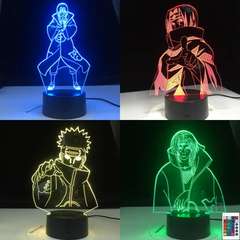 Naruto Sasuke Itachi Action Figure 7 Colors Touch Optical Illusion Table Lamp Home Decoration Model 3D LED Night Light Dropship
Naruto Sasuke Itachi Action Figure 7 Colors Touch Optical Illusion Table Lamp Home Decoration Model 3D LED Night Light Dropship