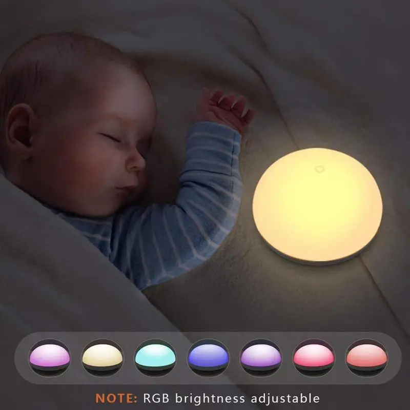 Night Light Baby, Touch Control, Color-Changing Modes, Adjustable Brightness, USB Rechargeable, Breastfeeding Light for Kids, To
Night Light Baby, Touch Control, Color-Changing Modes, Adjustable Brightness, USB Rechargeable, Breastfeeding Light for Kids, To