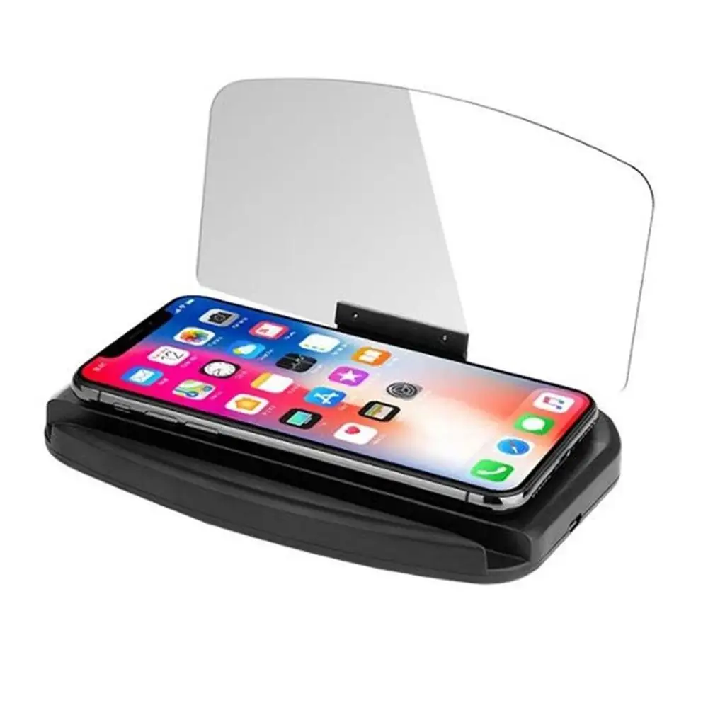 Qi Wireless HUD GPS Car Charger for Samsung S9 Plus S10 + S10E 10W Screen Charging Car Phone Holder for iPhone XR 8
Qi Wireless HUD GPS Car Charger for Samsung S9 Plus S10 + S10E 10W Screen Charging Car Phone Holder for iPhone XR 8