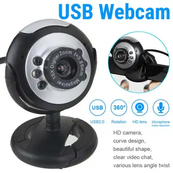 HD 1080P Webcam Auto Focus High-end Video Call Computer Peripheral Web Camera for PC Laptop 6 LED
HD 1080P Webcam Auto Focus High-end Video Call Computer Peripheral Web Camera for PC Laptop 6 LED
