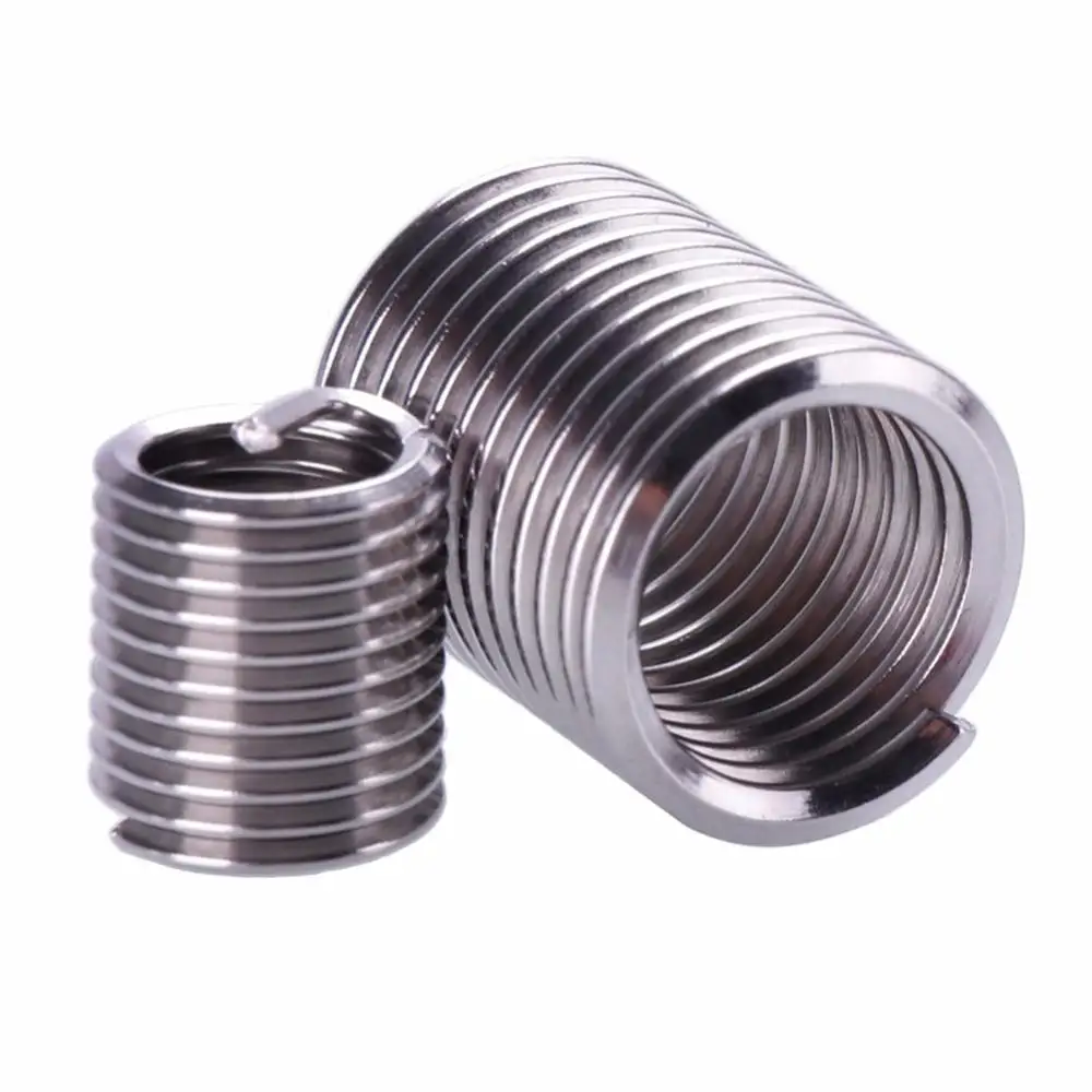 60PCS M3-M12 Stainless Steel Thread Repair Insert Kit Set Wire Thread Insert Wire Screw Sleeve For Hardware Repair Tools
60PCS M3-M12 Stainless Steel Thread Repair Insert Kit Set Wire Thread Insert Wire Screw Sleeve For Hardware Repair Tools