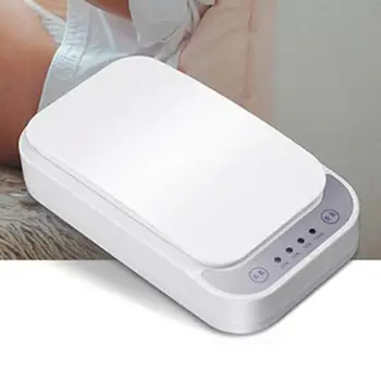 Wireless UV Sanitizer Box Portable Sterilizer Cell Phone Disinfector Personal Sanitizer Disinfection USB Charging for Masks
Wireless UV Sanitizer Box Portable Sterilizer Cell Phone Disinfector Personal Sanitizer Disinfection USB Charging for Masks