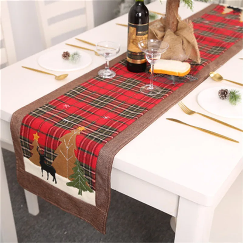 Christmas Decoration for Family Table Mat, Hotel Cafe Decoration, Tableware Mat, Christmas Gift Insulation Mat 180cm Plaid Cloth
Christmas Decoration for Family Table Mat, Hotel Cafe Decoration, Tableware Mat, Christmas Gift Insulation Mat 180cm Plaid Cloth