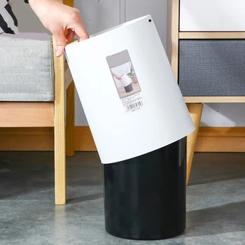Rubbish Waste Bin Kitchen Floor Type Trash Bin Car Garbage Can For Living Bathroom Toilet Waste Storage Bucket Round 2 Size 
Rubbish Waste Bin Kitchen Floor Type Trash Bin Car Garbage Can For Living Bathroom Toilet Waste Storage Bucket Round 2 Size