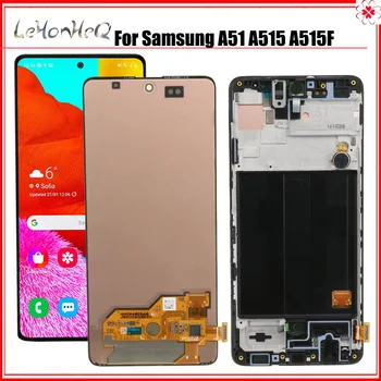 Original AMOLED For Samsung Galaxy A51 LCD with frame A515 A515F A515F/DS A515FD Display touch screen Digitizer Sensor Assembly
Original AMOLED For Samsung Galaxy A51 LCD with frame A515 A515F A515F/DS A515FD Display touch screen Digitizer Sensor Assembly