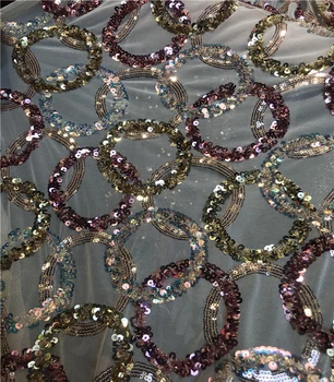 5 yards Nigerian lace fabric french lace fabric sequins african tulle laces fabric L-118317 for wedding dress 
5 yards Nigerian lace fabric french lace fabric sequins african tulle laces fabric L-118317 for wedding dress