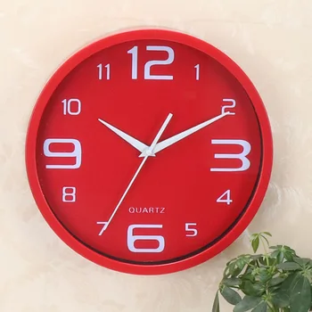 Korean Version of the Simple and Stylish Digital Time Clock Living Room Bedroom Plastic Monochromatic Circular Pocket Watch 
Korean Version of the Simple and Stylish Digital Time Clock Living Room Bedroom Plastic Monochromatic Circular Pocket Watch