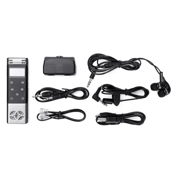 Digital Voice Recorder 8GB 1536kbps USB Professional Sound Voice Recorders WAV MP3 Music Player Easy Operation
Digital Voice Recorder 8GB 1536kbps USB Professional Sound Voice Recorders WAV MP3 Music Player Easy Operation