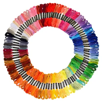 50/100 PCS Random Color Embroidery DIY Silk Line Branch Threads Similar DMC Thread Floss Skein Cross Stitch Cotton Sewing Thread
50/100 PCS Random Color Embroidery DIY Silk Line Branch Threads Similar DMC Thread Floss Skein Cross Stitch Cotton Sewing Thread