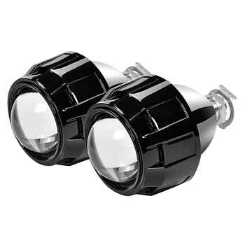 2Pcs 2.5 Inch Universal HID Projector Lens Black Shroud for H1 LED Bulb Car Headlight
2Pcs 2.5 Inch Universal HID Projector Lens Black Shroud for H1 LED Bulb Car Headlight