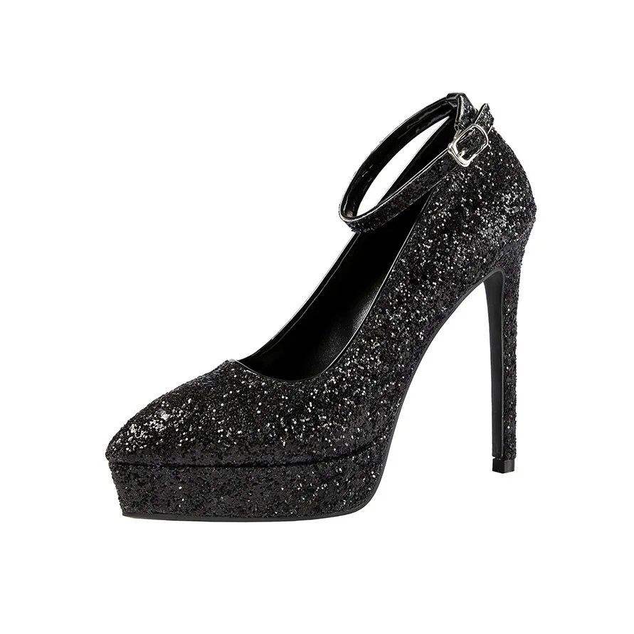 13CM PUMPS high-heeled shoes with pointed toes and shallow mouth, one word with waterproof platform, sexy women's shoes
13CM PUMPS high-heeled shoes with pointed toes and shallow mouth, one word with waterproof platform, sexy women's shoes