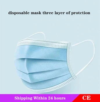 Fast Delivery Disposable Masks 5/10/20/50/100 pcs Mouth Mask 3-layer Anti Bacterial breathable waterproof Meltblown cloth mask
Fast Delivery Disposable Masks 5/10/20/50/100 pcs Mouth Mask 3-layer Anti Bacterial breathable waterproof Meltblown cloth mask