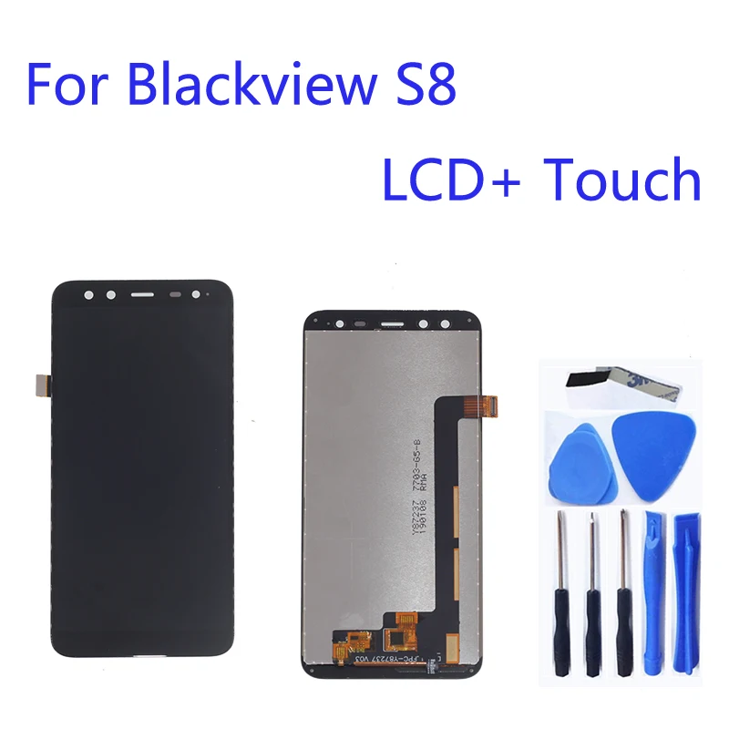 Original display For Blackview S8 LCD touch screen digitizer replacement for BV S8 display repair +Tool kit
Original display For Blackview S8 LCD touch screen digitizer replacement for BV S8 display repair +Tool kit